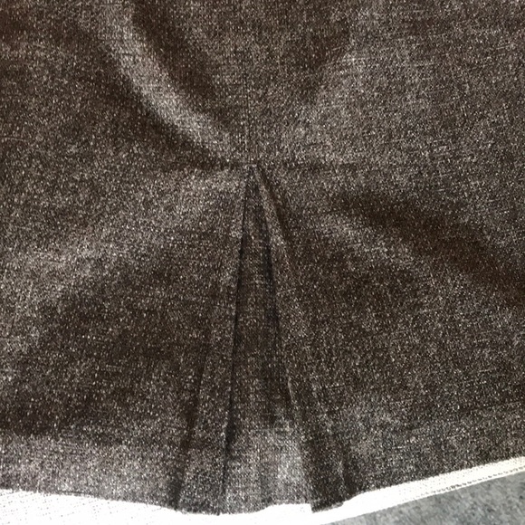 Ann Taylor A-line Wool Brown Skirt Size 0 - Picture 4 of 7